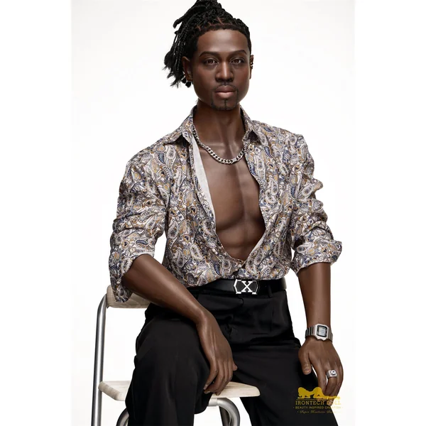 James 176cm( 5ft8) Silicone Male Sex Doll - IronTech Doll®