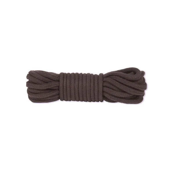 Japanese Style Bondage Rope Cotton 32 Feet Black