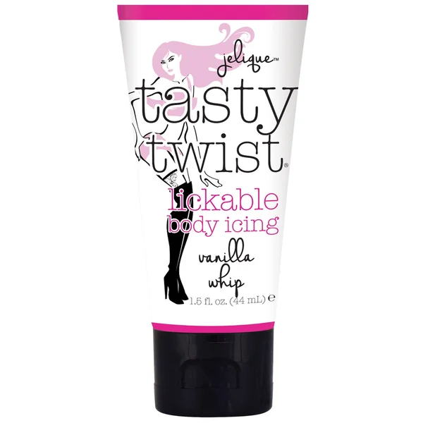 Jelique Tasty Twist Lickable Body Icing - 1.5 oz Vanilla Whip