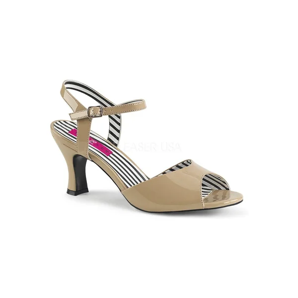 JENNA-09 Sandal | Bone Patent