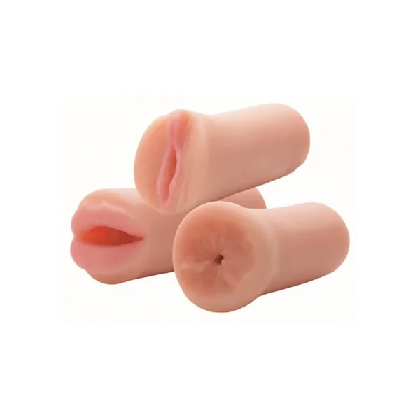 Jesse Jane Three-Way Stroker Set – Vanila