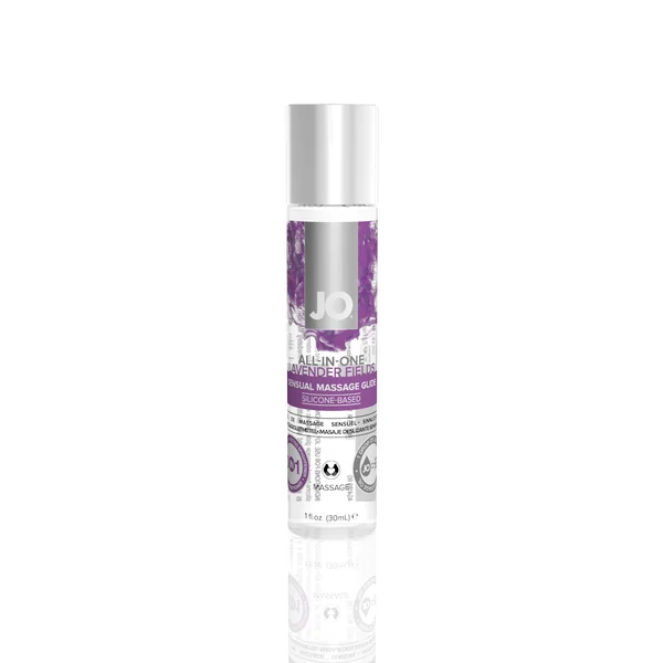 Jo All In One Sensual Massage Glide in Lavender Fields