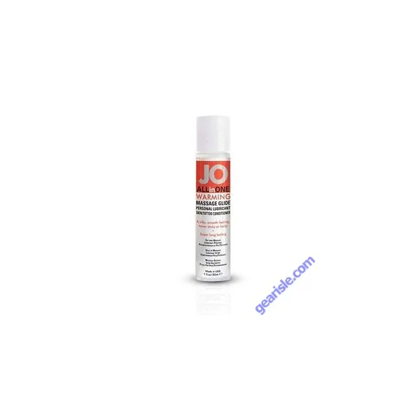 Jo All in One Warming Massage Glide Personal Lubricant 1 oz