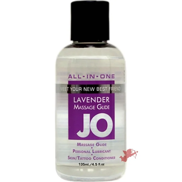 JO All-In-One Silicone Massage Glide Lavender 4oz