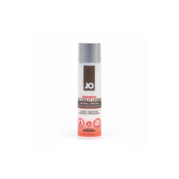 JO Coconut Hybrid Warming Lubricant, 4 oz.
