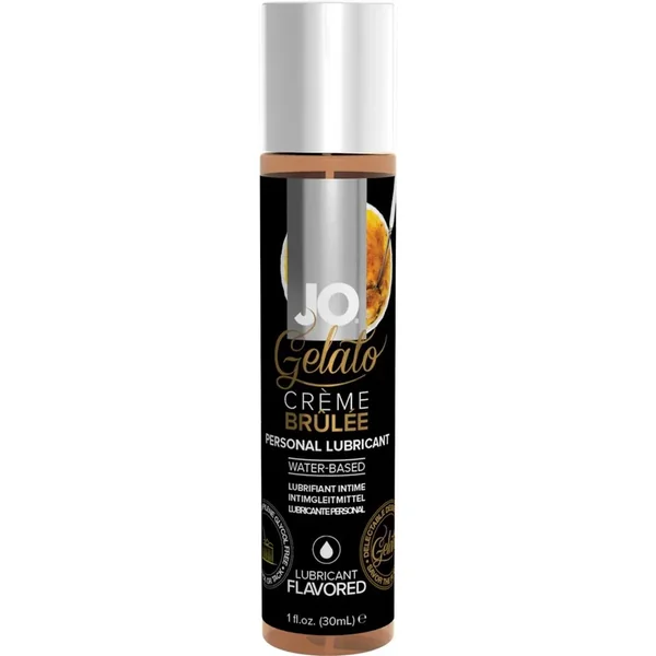 JO Gelato Water Based Flavored Lubricant Creme Brulee