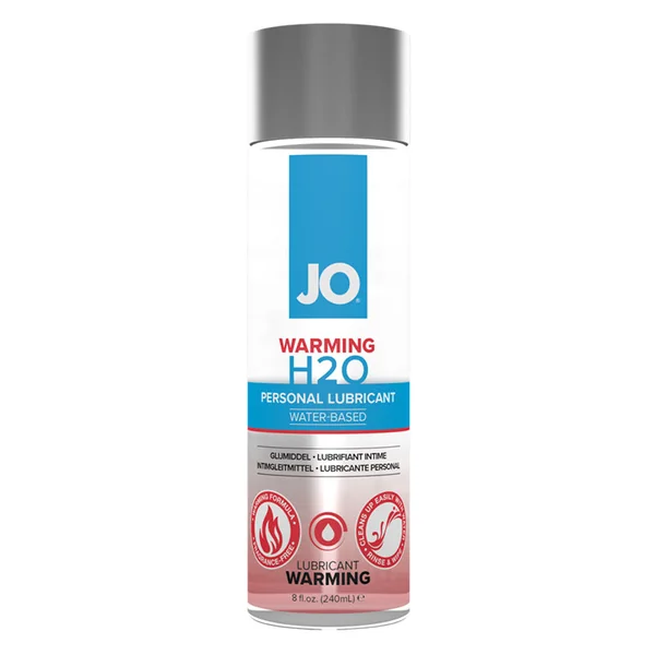 Jo H2O Warming Water Based Lubricant 8 oz