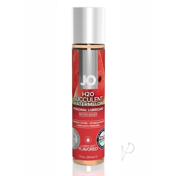 JO H2O Water Based Flavored Lubricant Succulent Watermelon 1oz