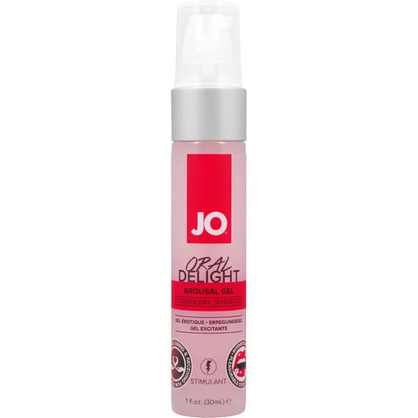 JO Oral Delight Flavored Arousal Gel Strawberry