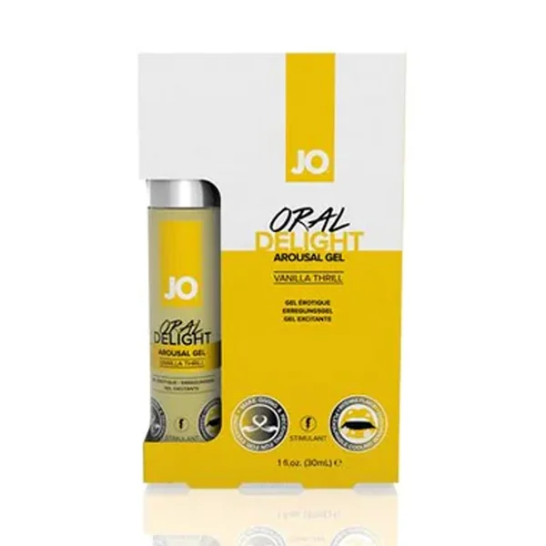 JO Oral Delight – Vanilla – Stimulant 1 floz / 30 mL