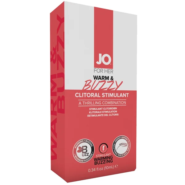 JO Warm & Buzzy Clitoral Stimulant - 10 ml