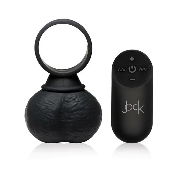 Jock 28x Vibrating Silicone Balls X Large Black