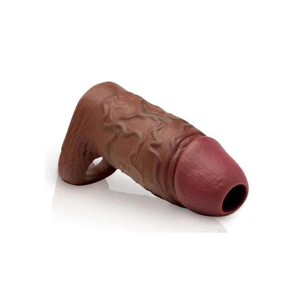 Jock Enhancers Silicone Penis Extension Sleeve – Chocolate