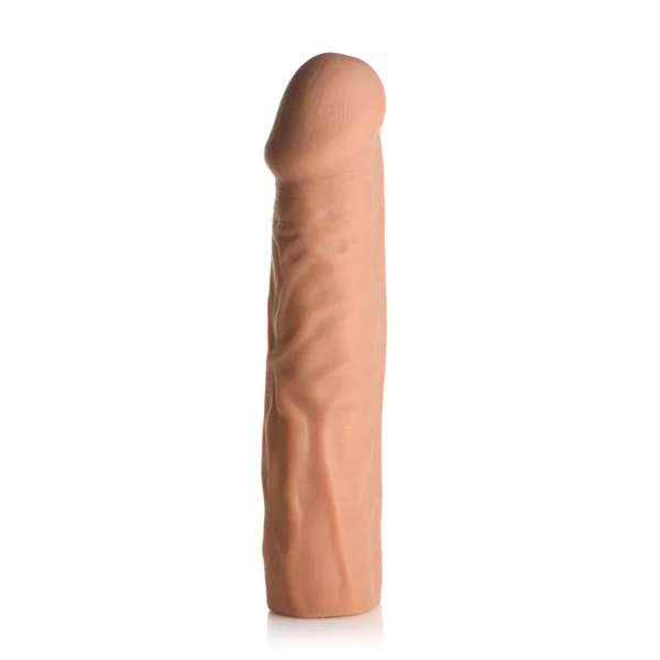 JOCK Extra Long Penis Extension Sleeve 1.5in – Caramel