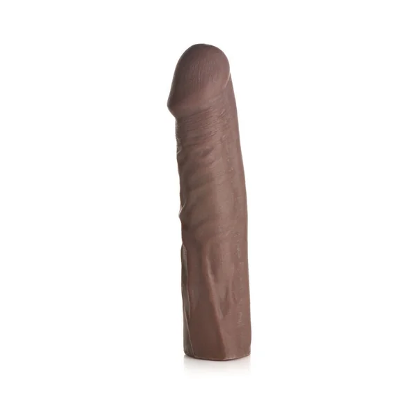 Jock Extra Long Penis Extension Sleeve 1.5in Dark