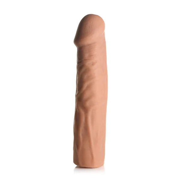 JOCK Extra Long Penis Extension Sleeve 3in – Caramel
