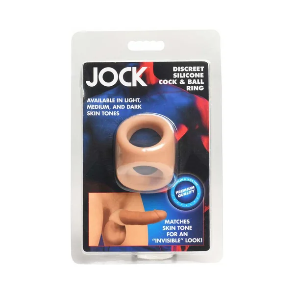 JOCK Silicone Cock & Ball Ring Medium