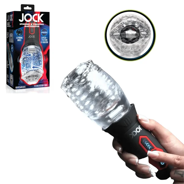 JOCK Spinning and Vibrating Masturbator