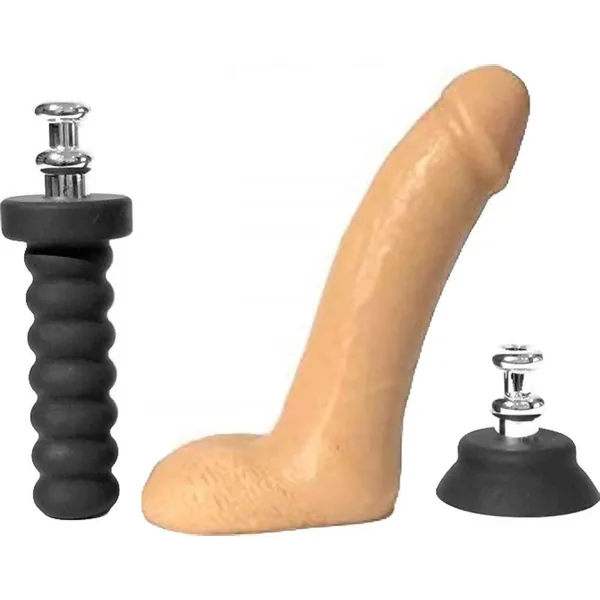 Jocks Brent Silicone Dildo with Interchangeable Bases for Adults