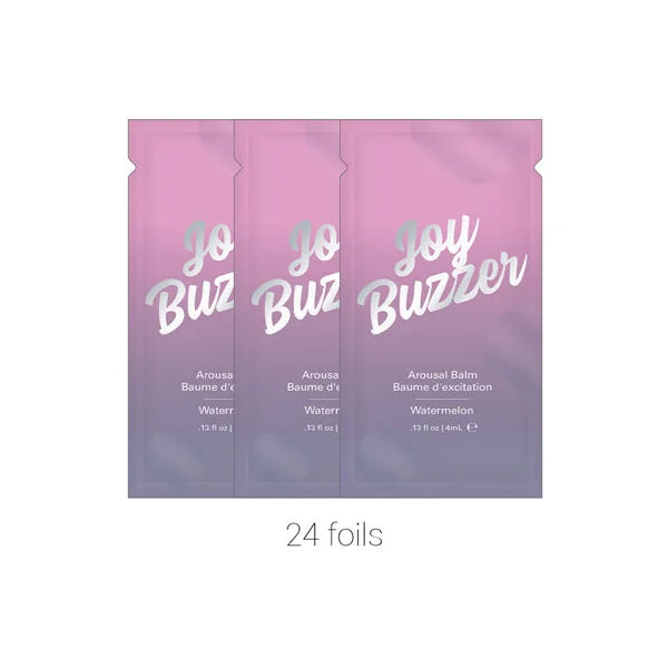 Joy Buzzer Watermelon Foil - 4 ml Pack of 24