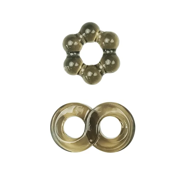 JoyRings Stamina Cock Ring Set (2 Pack)