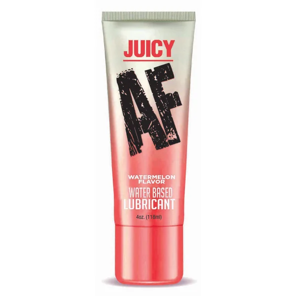 Juicy Af - Watermelon Water Based Flavored Lubricant - 4 Oz