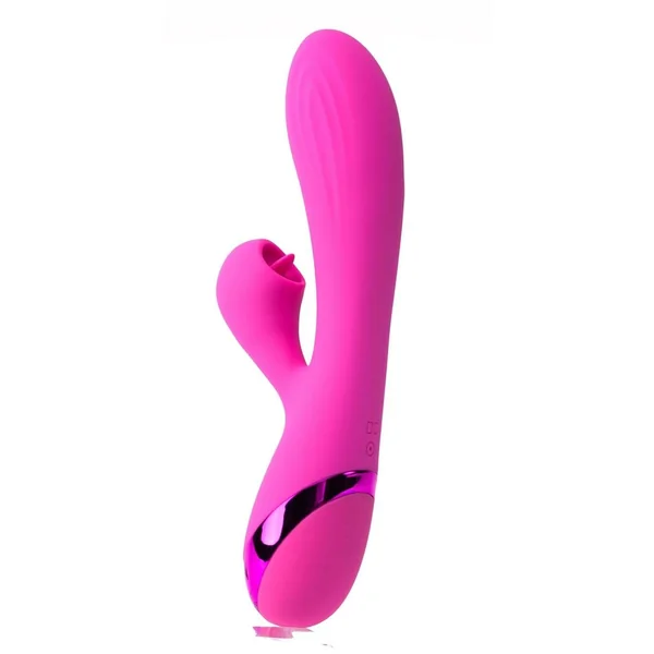 Juicy V-Gasm Stimulator Rechargeable Rabbit Vibrator – Pink