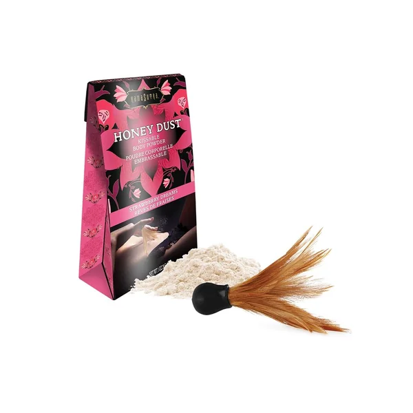 Kama Sutra Honey Dust Kissable Body Powder Strawberry Dreams