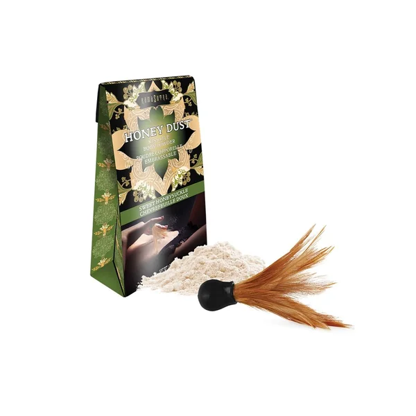 Kama Sutra Honey Dust Kissable Body Powder Sweet Honeysuckle