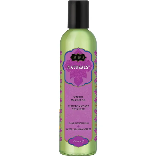 Kama Sutra Naturals Massage Oil Island Passion Berry 8oz