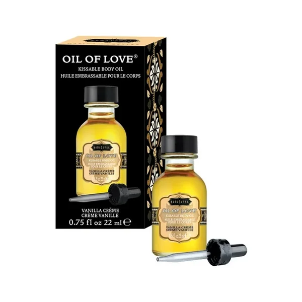 Kama Sutra Oil Of Love Kissable Body Oil .75oz – Vanilla