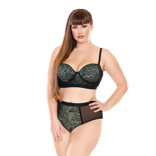 Katarina High Waist Lingerie Set