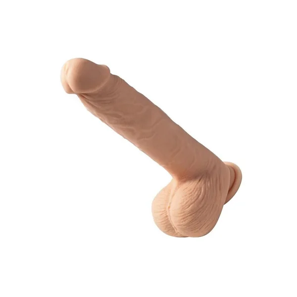 Kenzo App Controlled Big Realistic Thrusting Rechargeable Silicone Dildo 9.5 In – Caramel