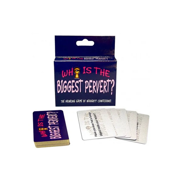 Kheper Games - Who's The Biggest Pervert? Card Game of Naughty Confessions