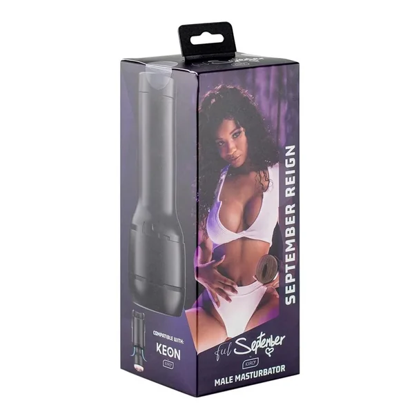 Kiiroo Feel September Reign Black Stroker Interactive Masturbator – Pussy