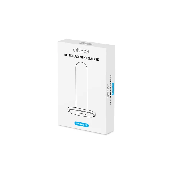Kiiroo Onyx+ Replacement Sleeve - 3 Pack Standard Fit