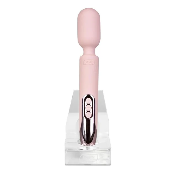 Kiiroo ProWand LED Rechargeable Vibrator – Pink/Gold