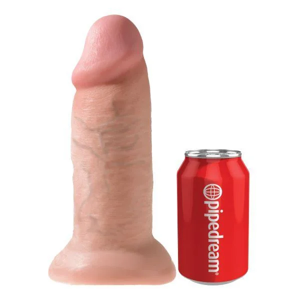 King Cock 10" Chubby Dildo – Beige