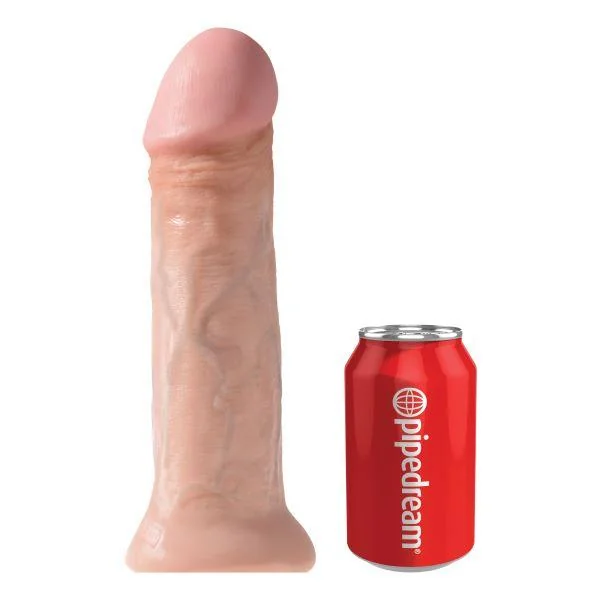 King Cock 11" Dildo – Beige