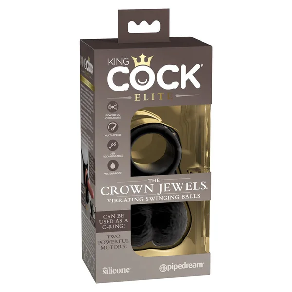 King Cock Elite The Crown Jewels - Vibrating