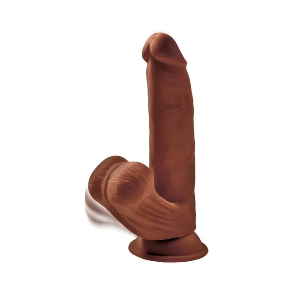 King Cock Plus 8 In. Triple Density Cock With Swinging Balls
