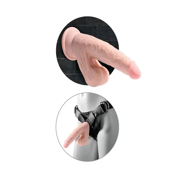 King Cock Triple Density Cock with Swinging Balls