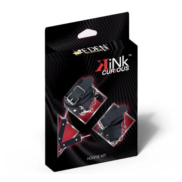 KINK CURIOUS HOGTIE KIT BLACK