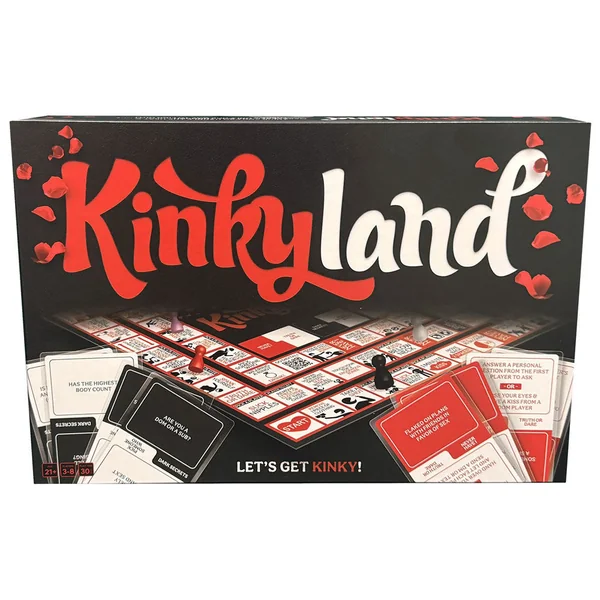 Kinky Land Board Game – Adult Party Game for Couples