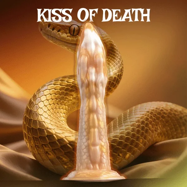 Kiss of Death Silicone Python Cock Thrusting Vibrator