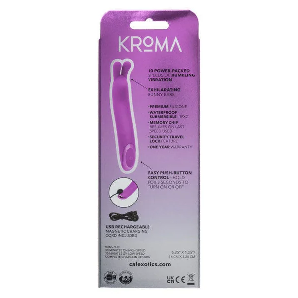 Kroma Turbo Bunny (Purple) – Waterproof Mini Rabbit Vibrator