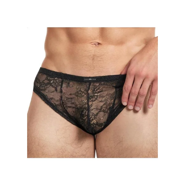 Lace King Lace Bikini – Large/XLarge – Black