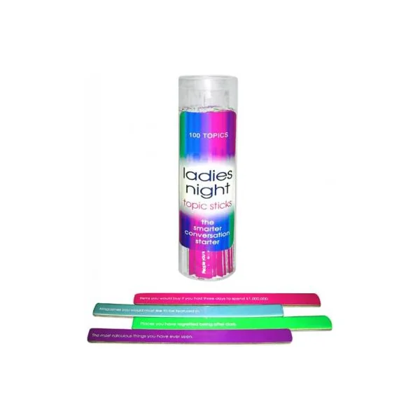 Ladies Night Topic Sticks Game