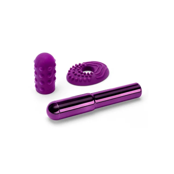 Le Wand Grand Bullet Rechargeable Silione Vibrator – Cherry
