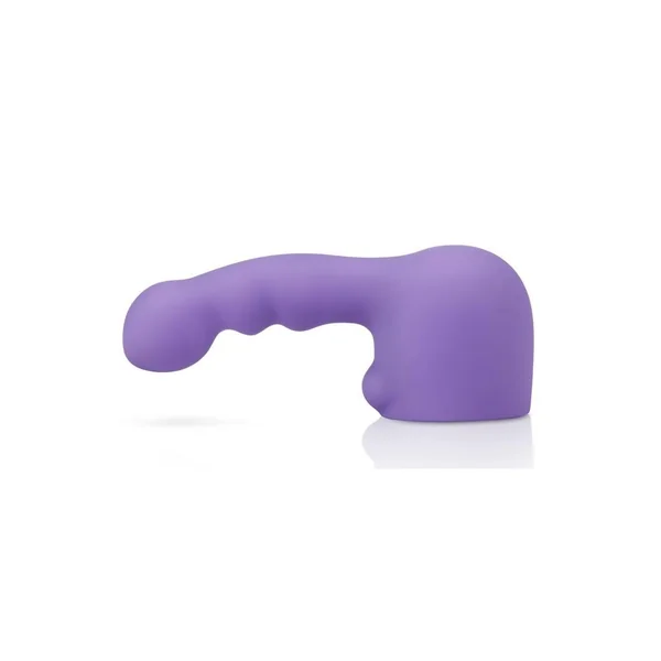 Le Wand Petite Ripple Silicone Attachment Cover – Violet